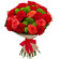 bouquet of roses and carnations. Samara