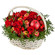 gift basket with strawberry. Samara