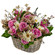 floral arrangement in a basket. Samara