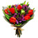 Bouquet of tulips and alstroemerias. Samara